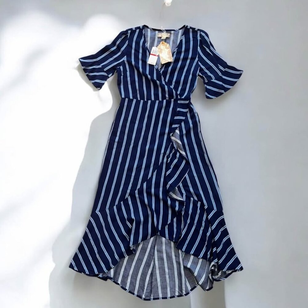 Band of Gypsies faux wrap dress NWT sz XS MSRP $98